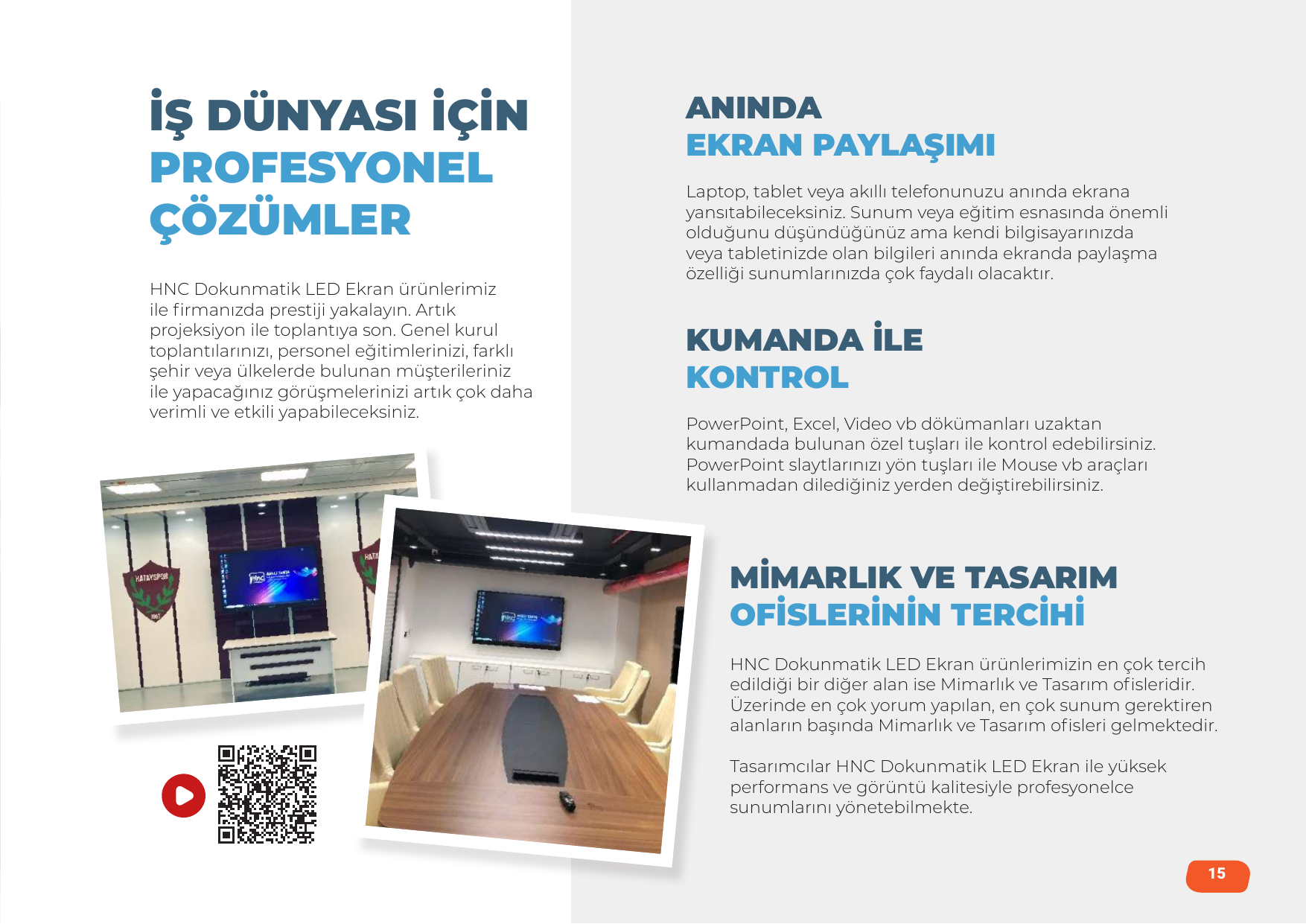 Écran interactif HNC 86 pouces